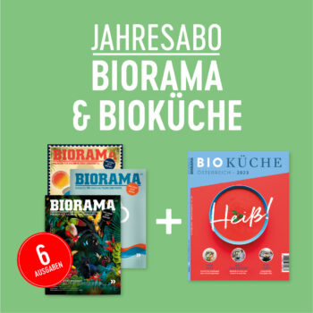 BIORAMA Abo mit BIORAMA BIOKÜCHE 2023